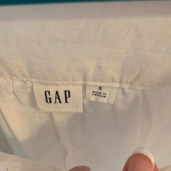 Gap Square Neck Linen Top - Picture 2 of 3